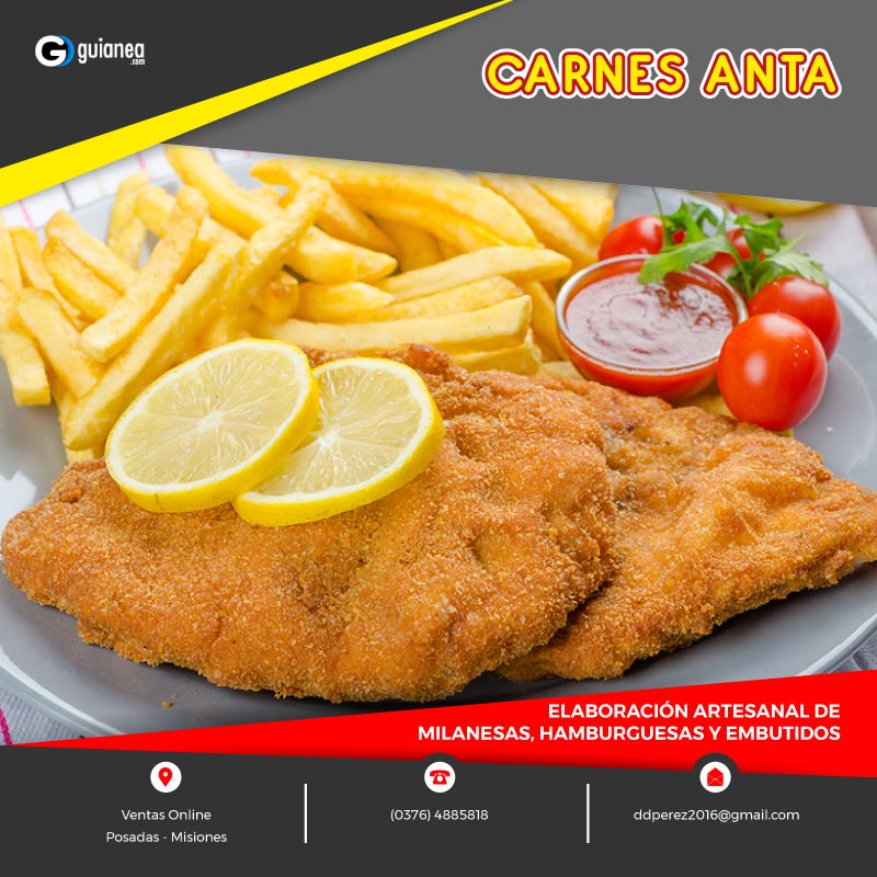 Elaboración de Milanesas, Hamburguesas, Embutidos, Posadas Misiones