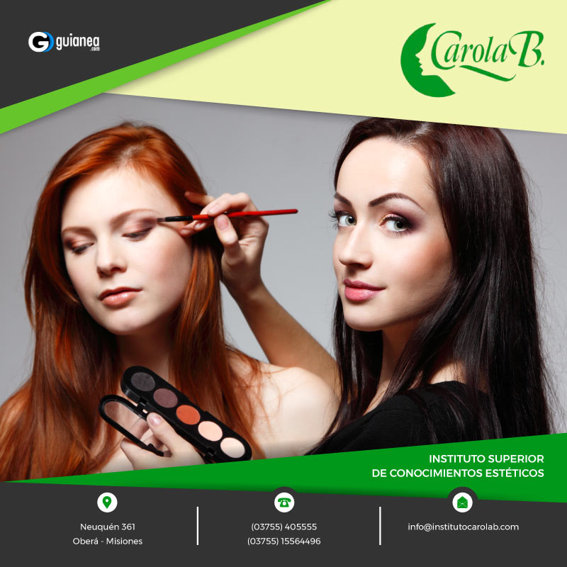Cursos de Maquillaje y Estética Carola B Oberá Misiones