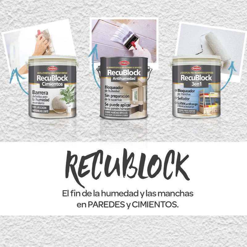 Recublock Colorshop Antihumedad Posadas Misiones