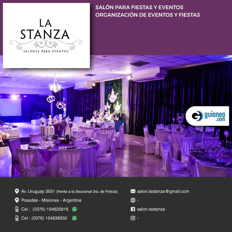 La Stanza Salones para Eventos Posadas Misiones