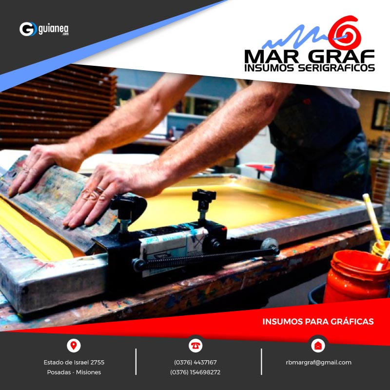 MarGraf Insumos para Graficas Imprentas y Serigrafias Misiones Posadas