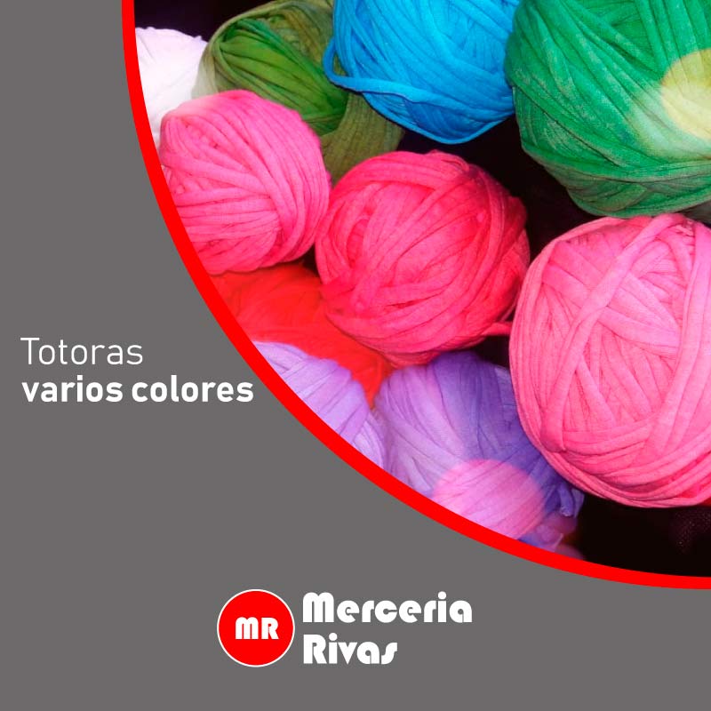 Totoras varios colores