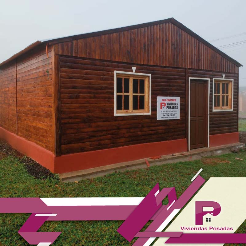 viviendas posadas prefabricadas de madera